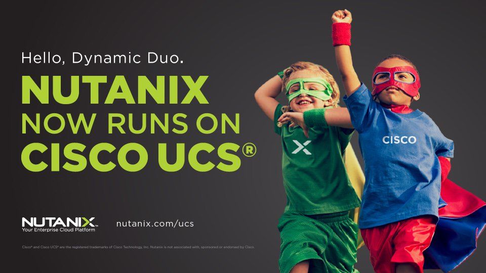 Nutanix annonce le support de Cisco UCS