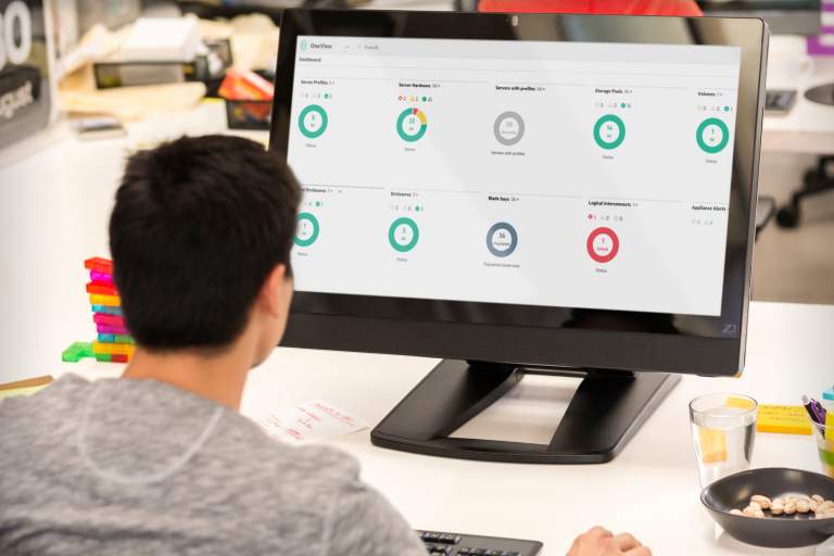 HPE One View 3.0 : Dashboard