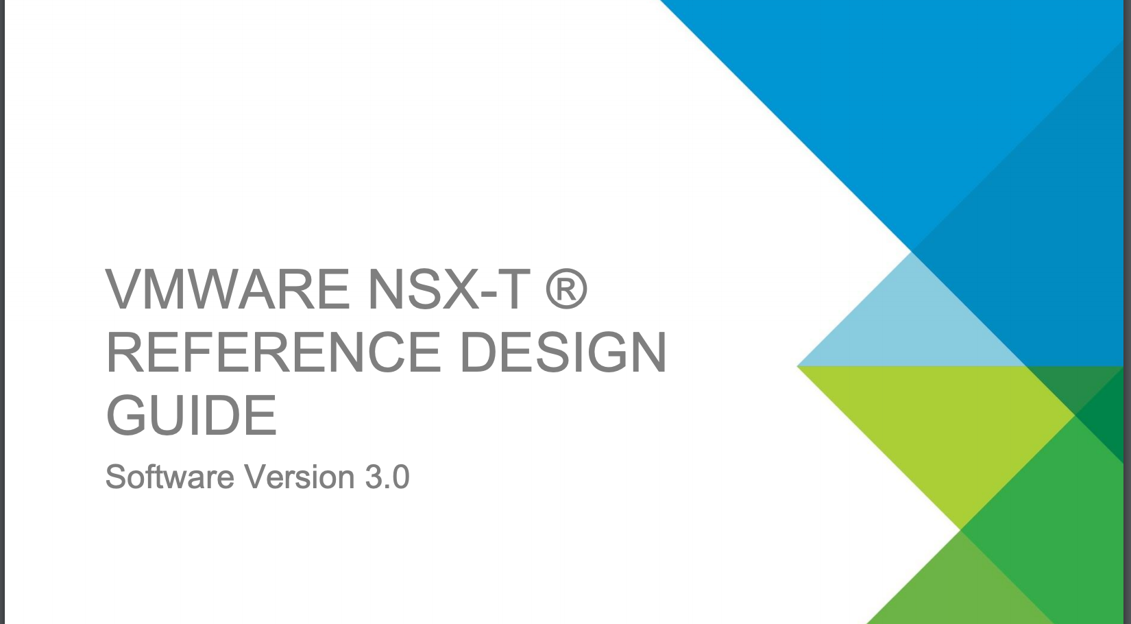 📚 eBook gratuit : NSX-T 3.0 Reference Guide