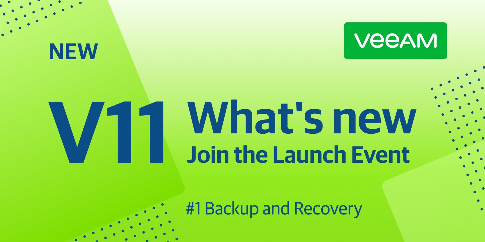 Jour J : Veeam annonce la version 11