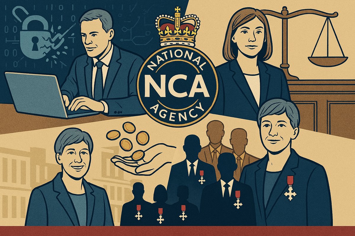 New Year Honours: King Awards Eight National Crime Agency Officers for Their Exceptional Service