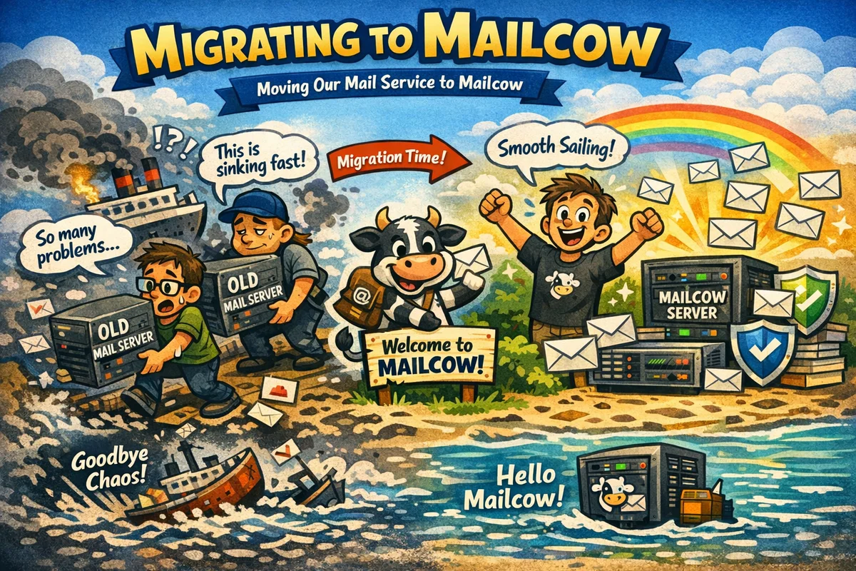 Taking back control of my email with Mailcow